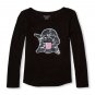 NWT The Childrens Place Baby Girls Flip Sequin Ghost Halloween Shirt