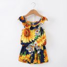 NEW Sunflower Girls Tank Top Shorts Outfit Set 2T 3T 4T
