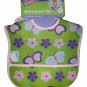 NWT Babies 2 Grow PEVA Plastic Waterproof Pocket Baby Boys Girls Feeding Bib
