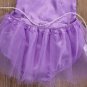 NWT Disney Princess Sophia the First Girls Purple Sequin Lace Romper Headband