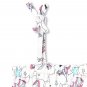 NWT The Childrens Place Unicorn Toddler Girls White Romper Sunsuit 2T 3T 4T 5T
