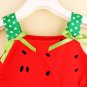 NWT Watermelon Girls Red Sleeveless Ruffle Dress 2T 3T 4T 5T