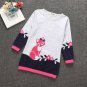 NEW Girls Fox Long Sleeve Gray Sweatshirt Sweater Dress 2T 3T 4T 5T 6