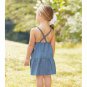 NWT Mud Pie Girls Sleeveless Braided Denim Dress 2T 3T 4T 5T