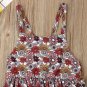 NWT Baby Girls Floral Ruffle Romper Overalls Jumpsuit Outfit 18 M 2T 3T