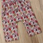NWT Baby Girls Floral Ruffle Romper Overalls Jumpsuit Outfit 18 M 2T 3T