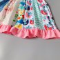 NEW Girls Boutique Feather Multi-Print Short Sleeve Ruffle Dress
