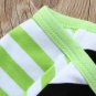 NEW Baby Boys Pumpkin Jack o Lantern Halloween Striped Romper Jumpsuit Outfit