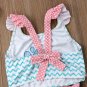 NEW Girls Blue Whale Swimsuit Bathing Suit 2T 3T 4T 5T 6