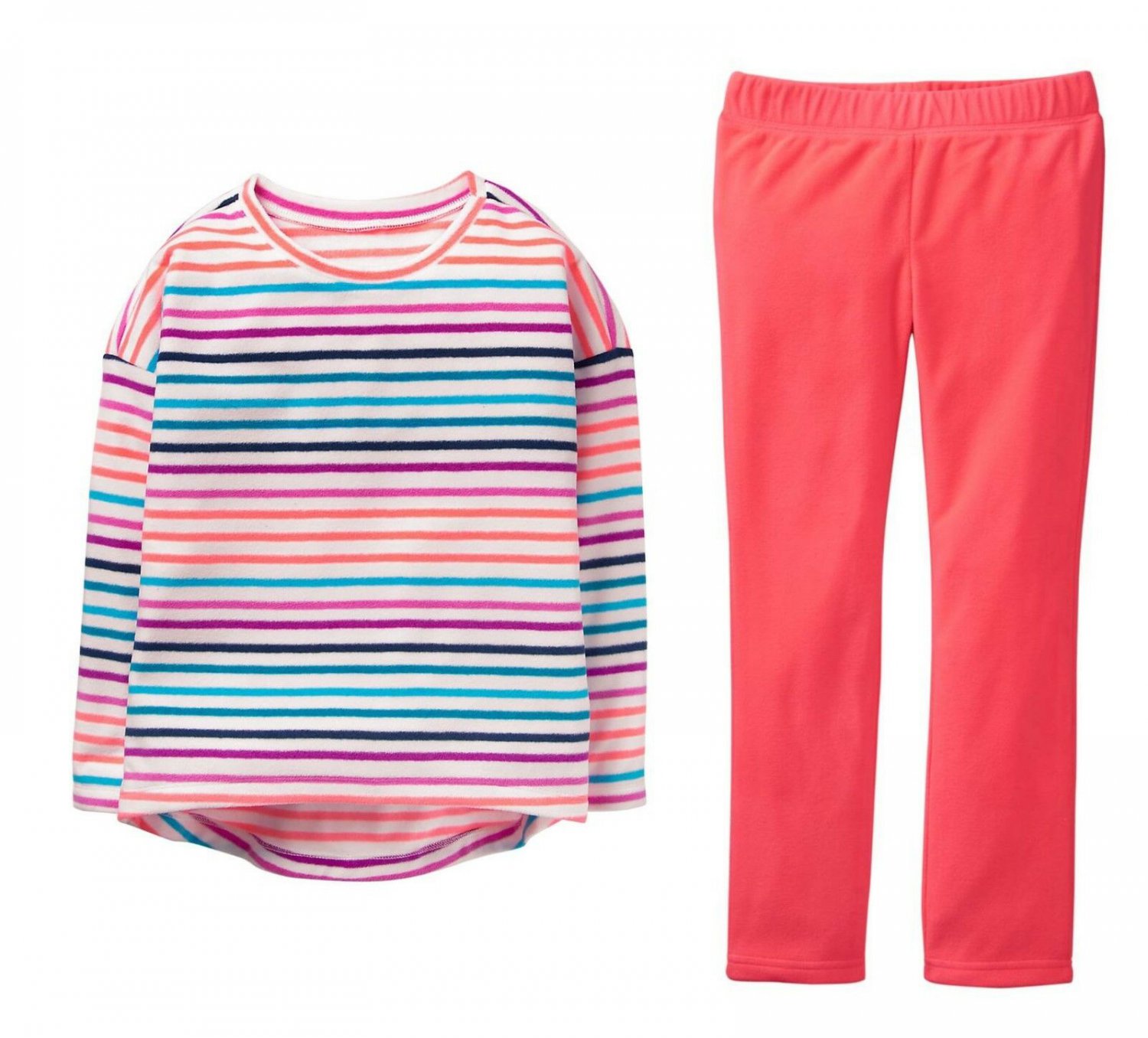 NWT Crazy 8 Striped Pullover Sweater & Pants Fleece Outfit Set 7-8 10-12 14
