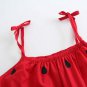 NEW Watermelon Girls Red Sleeveless Sun Dress 2T 3T 4T 5T 6