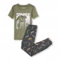NWT The Childrens Place Dinosaur Savage Boys Short Sleeve Pajamas Set