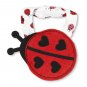 NWT The Childrens Place Ladybug Baby Girls Bodysuit Leggings Bib Outfit Set