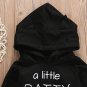 NWT Boys Black Hooded Sweater Pants Halloween Bat Outfit 2T 3T 4T
