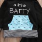 NWT Boys Black Hooded Sweater Pants Halloween Bat Outfit 2T 3T 4T