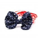 NEW Patriotic 4th of July US Flag Bow Girls Headband Hairband Wrap