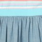 NWT The Childrens Place Girls Rainbbow Striped Chambray Sleeveless Dress