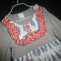 NEW Girls Boutique Ruffle Penguin Gray Long Sleeve Pink Dress 3-4 4-5 5-6