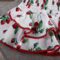 NWT Baby Girls White Strawberry Sleeveless Romper Dress 0-6 6-12 12-18 18-24 M