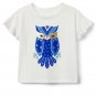 NWT Crazy 8 Owl Shirt Blue Floral Leggings Outfit Set 3T 4T 5T