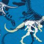 NWT The Childrens Place Dinosaur Glow in the Dark Boys Short Sleeve Pajamas Set