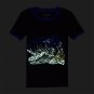 NWT The Childrens Place Dinosaur Glow in the Dark Boys Short Sleeve Pajamas Set