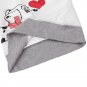 NEW Puppy Dog Sequin Heart Girls Sleeveless White Dress Valentines Day
