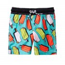 NWT Gymboree Popsicle Ice Cream Boys Board Shorts Swim Trunks Swimsuit