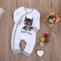 NEW Batman Baby Boys White Long Sleeve Romper Jumpsuit