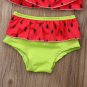 NEW Watermelon Girls Red Ruffle Tankini Bikini Swimsuit