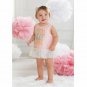 NWT Mud Pie Doll Baby Girls Sleeveless Pink Dress & Bloomers 3-6 6-9 9-12 Months