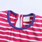 NEW Elephant Girls Pink Striped Short Sleeve Shift Dress 3T 4T 5T 6