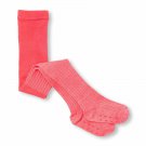 NWT The Children's Place Girls Shiny Neon Pink Glitter Rib Knit Tights