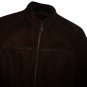 Calvin Klein Womens Brown Faux Suede Fur Lined Jacket Coat Size L 6