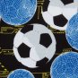 NWT The Childrens Place Soccer Glow in the Dark Boys Long Sleeve Pajamas Set