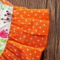 NWT Pumpkin Baby Girls Sleeveless Ruffle Halloween Romper Jumpsuit Sunsuit