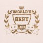 NWT The Children's Place Worlds Best Kid Girls Pink Long Sleeve PInk Pajamas