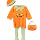 NWT Baby Grand Pumpkin Baby Girls Boys Halloween Costume 12 18 24 Months