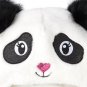 NWT The Childrens Place Girl Faux Fur Panda Hat & Mittens Set