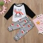 NEW For Fox Sake Baby Boys Long Sleeve Shirt & Pants Outfit Set