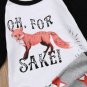 NEW For Fox Sake Baby Boys Long Sleeve Shirt & Pants Outfit Set