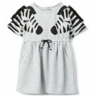 NWT Gymboree Camp Must-Haves Zebra Gray Short Sleeve Girls Dress 3T 4T 5T