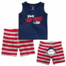 NWT Carters Baby Boys Jawesome Shark Tank Shorts Little Character Outfit Set