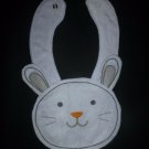 NEW Carter's Easter Bunny White Terry Cloth Teething Unisex Unisex Baby Bib