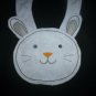 NEW Carter's Easter Bunny White Terry Cloth Teething Unisex Unisex Baby Bib
