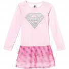NWT Intimo Super Girl Pink Long Sleeve Tutu Nightgown Pajamas 2T