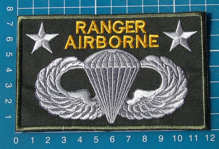 Ranger Airborne Military tactical Patch
