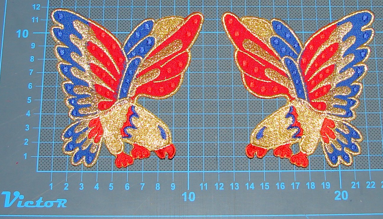 JEANS PATCH Elvis Presley jumpsuit cape american eagle costume embroidery patch