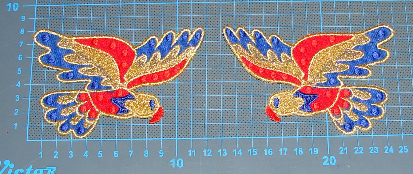 Elvis Presley jumpsuit cape american eagle 1 patch for the Belt not the Cape sew on