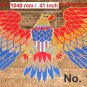 Elvis Presley jumpsuit cape american eagle costume embroidery patch